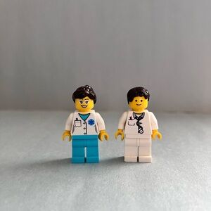 Lego City Doctor Minifigure Bundle